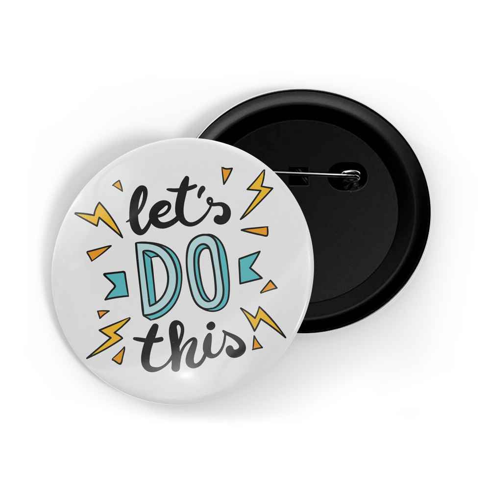 dhcrafts Round Pin Badges Multicolor Spiritual Healing Glossy Finish Design Pack of 1 (58mm) (58mm)